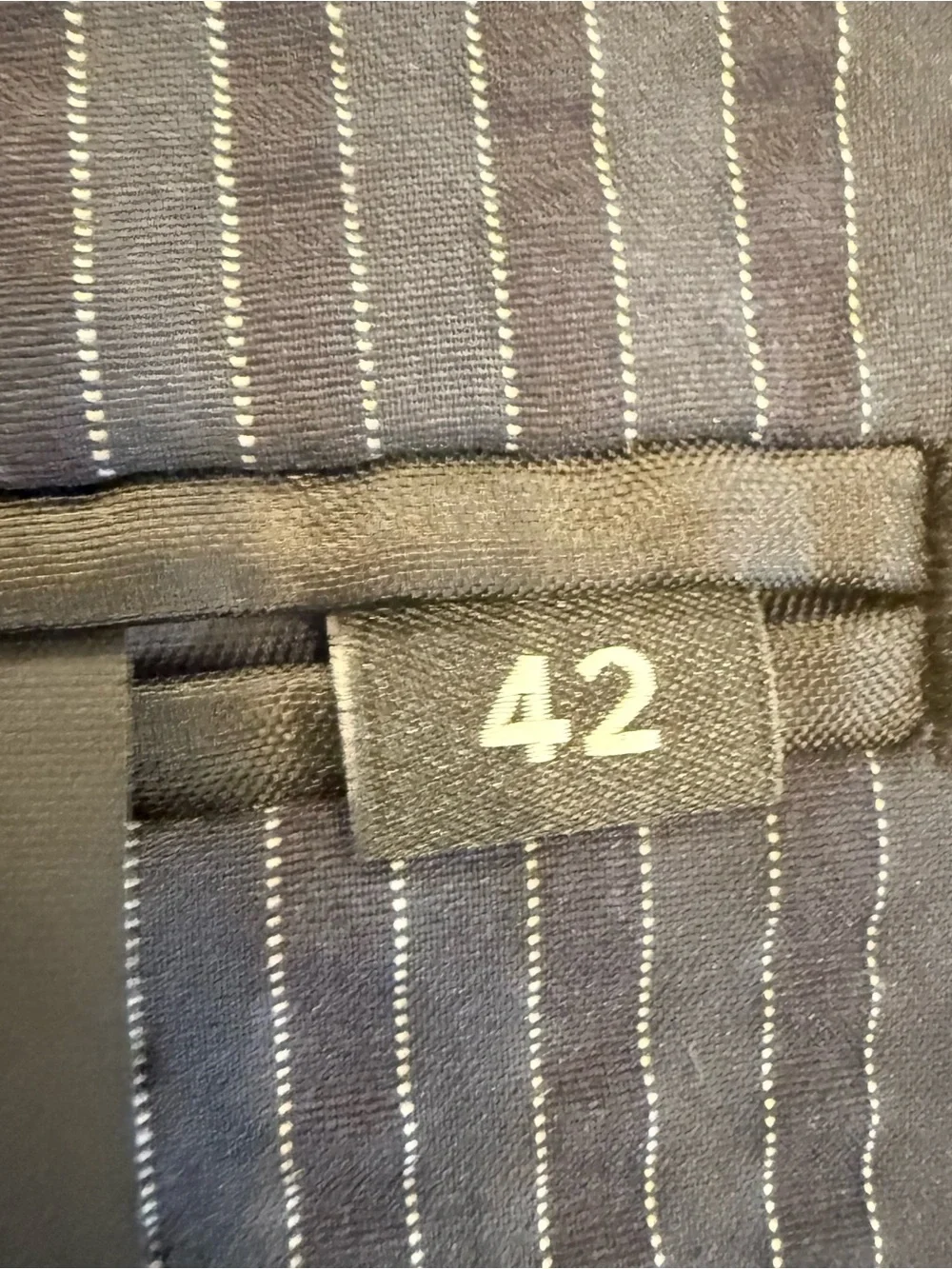 Club Monaco Men's Grant Navy Pinstripe Seersucker Blazer Sz 42 Ret $329 NWT